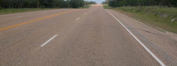 Highway lane conversion.